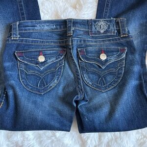 Elegant Boot Cut Denim Jeans